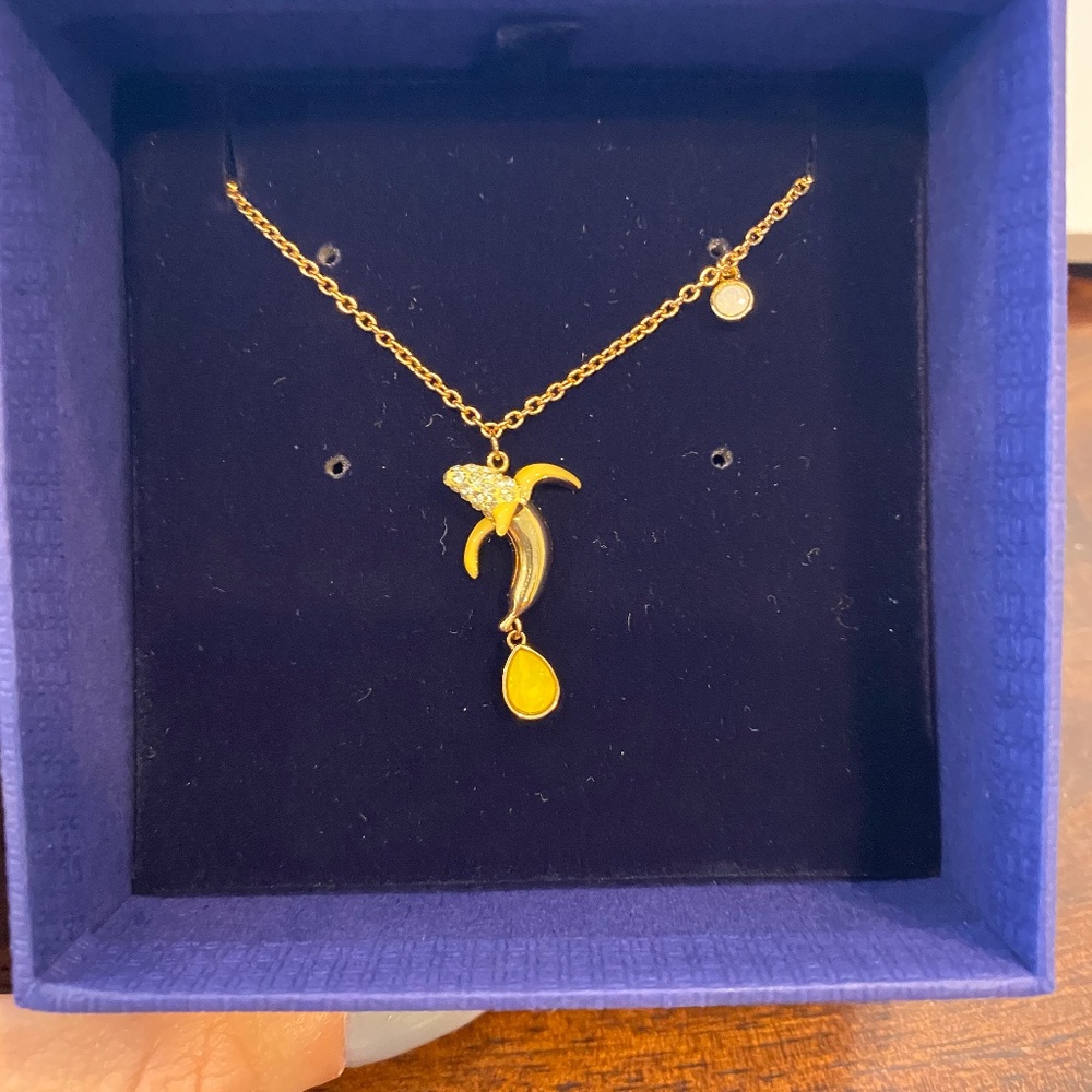 Swarovski Banana Pendant